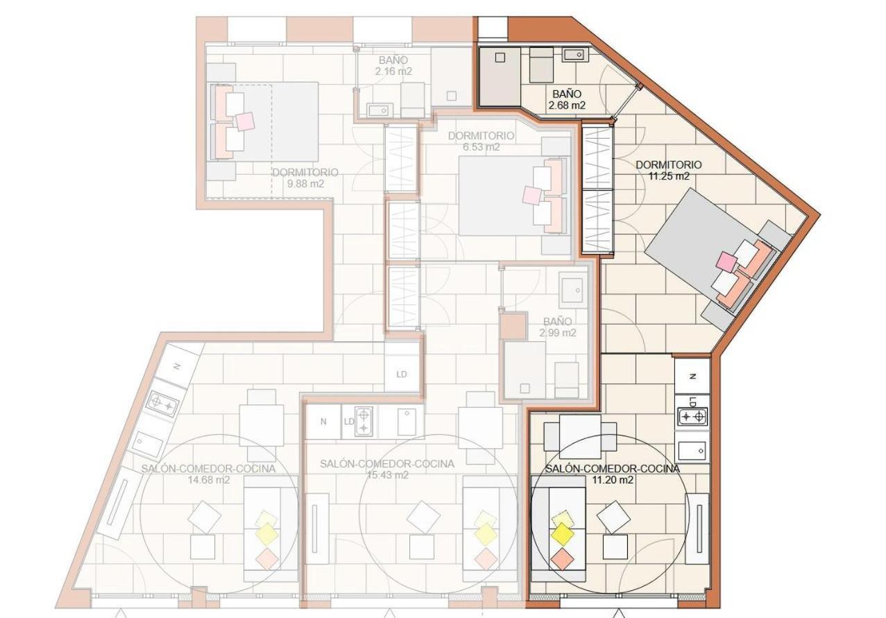 1 Min Metro A Pie, 4Km De Sol, Centro De Madrid C Apartment ภายนอก รูปภาพ